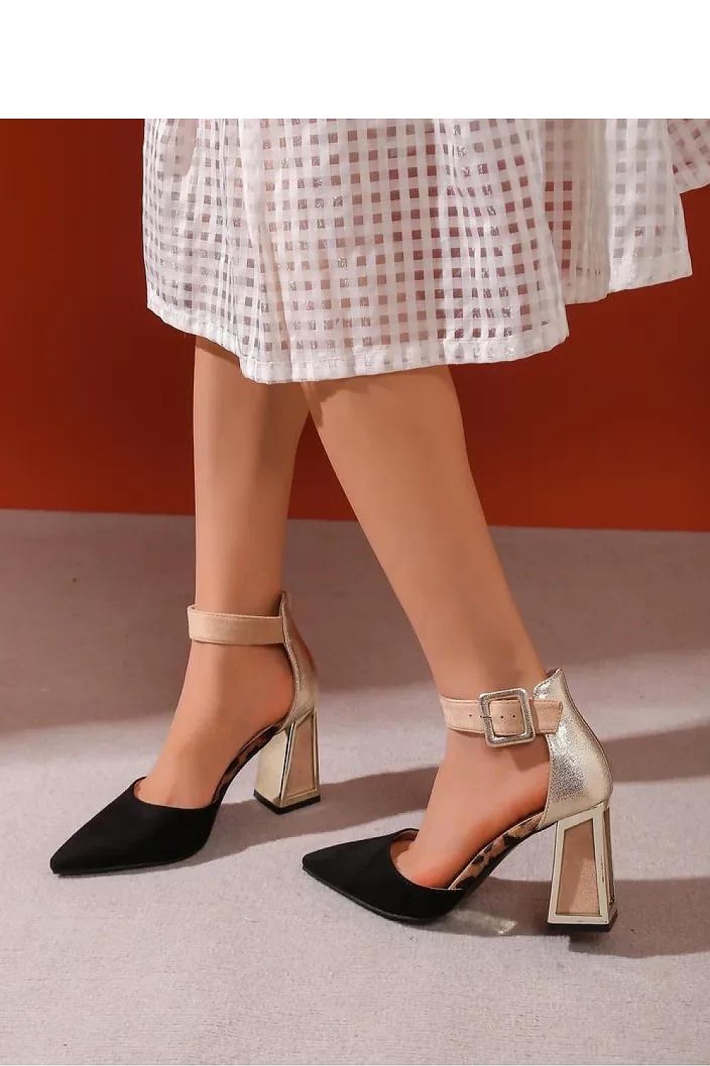 Block heel pumps model 216288 PRIMO