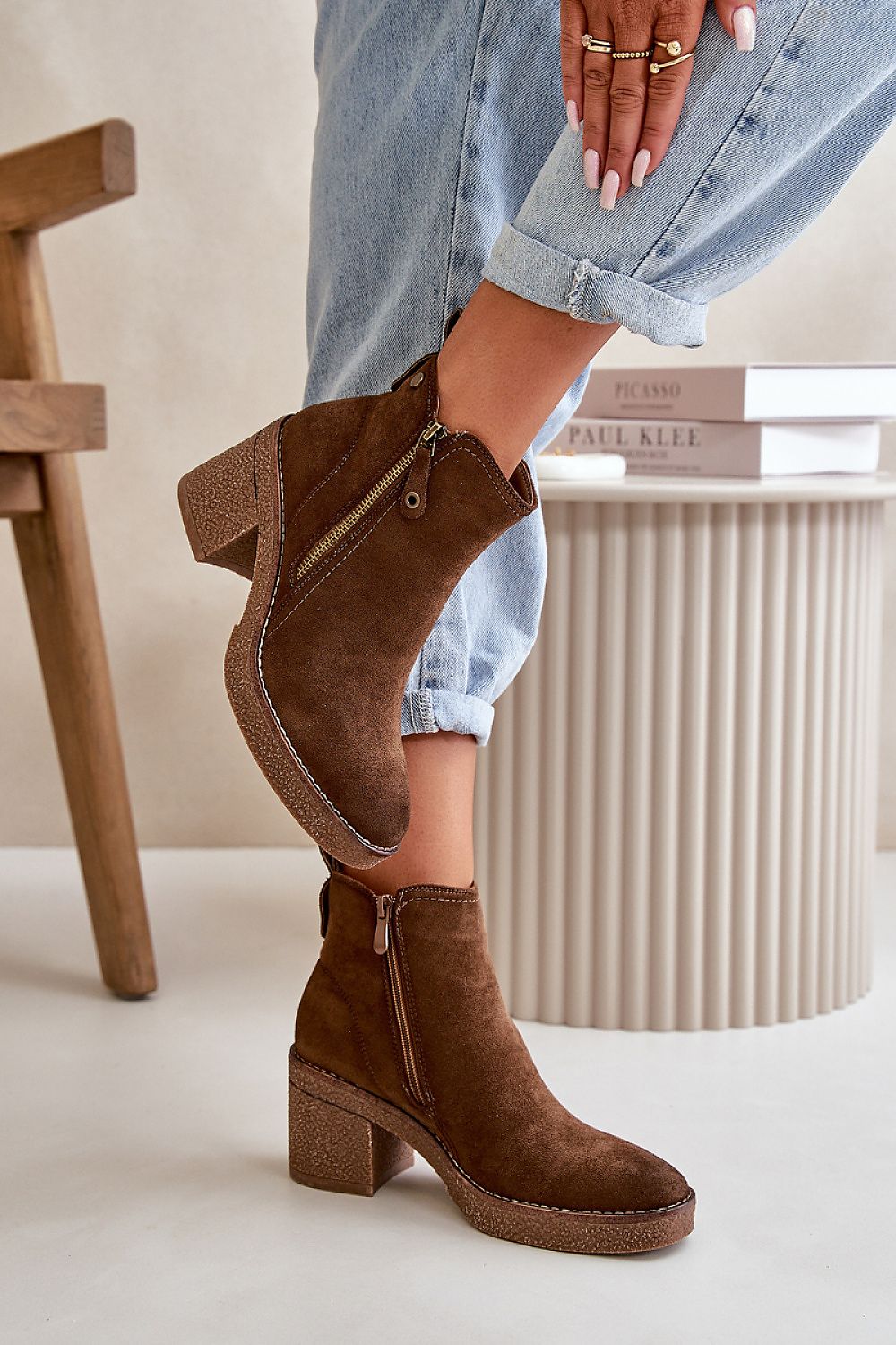  Heel boots model 199076 Step in style 