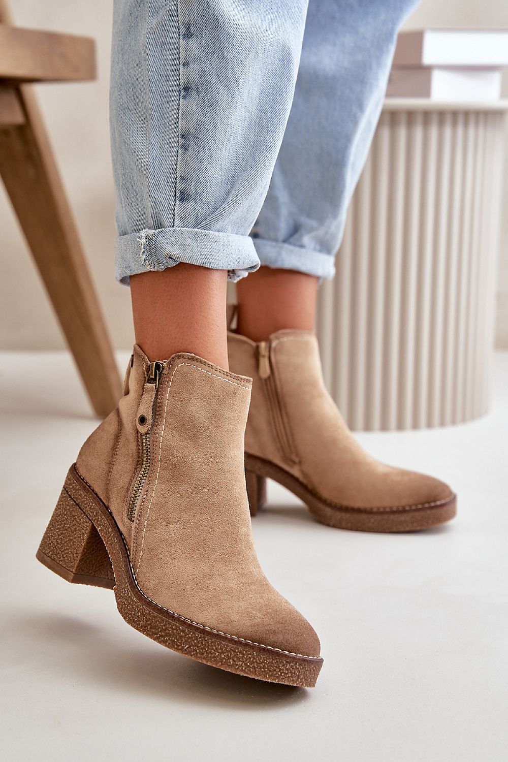  Heel boots model 199078 Step in style 