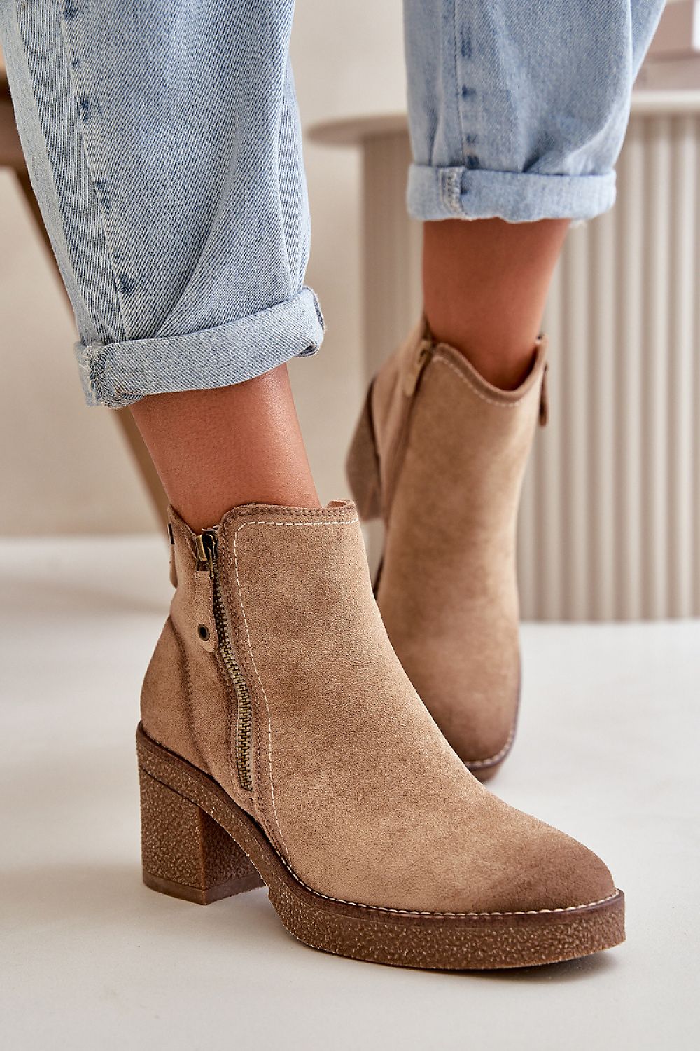  Heel boots model 199078 Step in style 